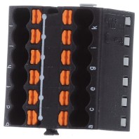 PTFIX 12X1,5 BK (20 Stück) - Feed-through terminal block 25,2mm 17,5A PTFIX 12X1,5 BK