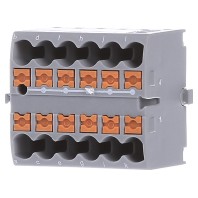 PTFIX 12X2,5 GY (8 Stück) - Feed-through terminal block 31,2mm 24A PTFIX 12X2,5 GY