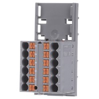 PTFIX 12X2,5-NS35 GY - Feed-through terminal block 28,6mm 24A PTFIX 12X2,5-NS35 GY