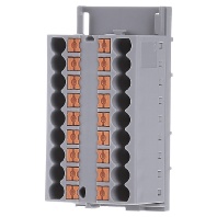 PTFIX 18X2,5-NS35 GY (8 Stück) - Feed-through terminal block 28,6mm 24A PTFIX 18X2,5-NS35 GY