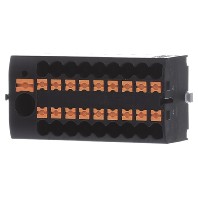 PTFIX 6/18X2,5 BK (8 Stück) - Feed-through terminal block 56mm 24A PTFIX 6/18X2,5 BK