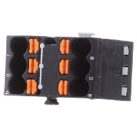 PTFIX 6X1,5 BK (20 Stück) - Feed-through terminal block 12,6mm 17,5A PTFIX 6X1,5 BK