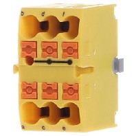 PTFIX 6X2,5 YE (10 Stück) - Feed-through terminal block 15,6mm 24A PTFIX 6X2,5 YE