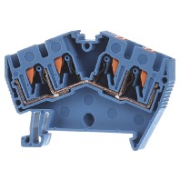 PTS 4-QUATTRO BU (50 Stück) - Feed-through terminal block 6,2mm 32A PTS 4-QUATTRO BU