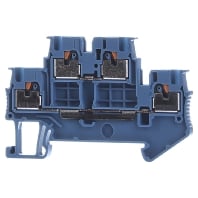 PTTB 1,5/S BU (50 Stück) - Feed-through terminal block 3,5mm 16A PTTB 1,5/S BU