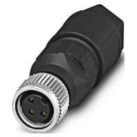 SACC-M 8FS-3QO-0,25M - Circular connector for field assembly SACC-M 8FS-3QO-0,25M