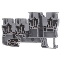 STIO 2,5/3-PE/B/L - Sensor/actuator terminal block 3-p 5,2mm STIO 2,5/3-PE/B/L