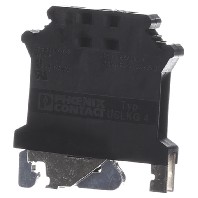 USLKG 4 BK/BK (50 Stück) - Ground terminal block 1-p 6,2mm USLKG 4 BK/BK