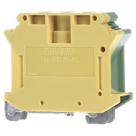 UTI 35-PE - Ground terminal block 1-p 15mm UTI 35-PE