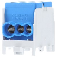 HLAK 25-1/4 M2 blau (3 Stück) - Power distribution block HLAK 25-1/4 M2 blau