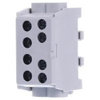 HLAK 35-1/2 M2 - Power distribution block (rail mount) HLAK 35-1/2 M2