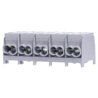 HLAK 35-5/10 GR-S - Power distribution block (rail mount) HLAK 35-5/10 GR-S