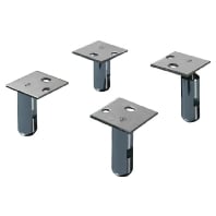 SO 2859.000 (VE1Set) - Base for cabinet stainless steel 100mm SO 2859.000 (quantity: 1Satz)