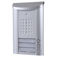 1840320 - Door loudspeaker 3-button Silver 1840320