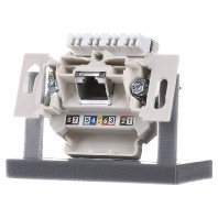 UAE-Cat.6Aiso8UUp0mK - RJ45 8(8) Data outlet 6A (IEC) white UAE-Cat.6Aiso8UUp0mK