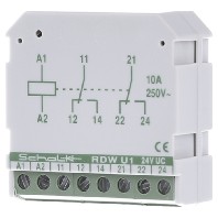 RDW U1 (24V UC) - Installation relay 24VAC/DC RDW U1 (24V UC)