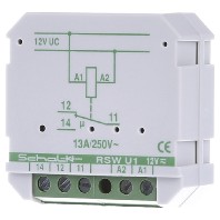 RSW U1 (12V UC) - Installation relay 12VAC/DC RSW U1 (12V UC)