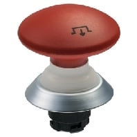 NDRZ50RT - Mushroom-button actuator red IP67 NDRZ50RT