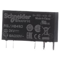 RSL1AB4BD (10 Stück) - Switching relay AC 0V DC 24V 6A RSL1AB4BD