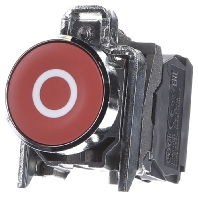 XB4BA4322 - Complete push button red XB4BA4322