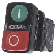 XB5AW73731M5 - Complete push button red/green XB5AW73731M5