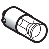 DL1CF220 (10 Stück) - Indication/signal lamp 230V 11mA 2,6W DL1CF220