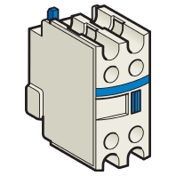 LADN02 - Auxiliary contact block 0 NO/2 NC LADN02