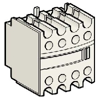 LADN22G - Auxiliary contact block 2 NO/2 NC LADN22G