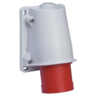 PKE32W435 - Mounted CEE-plug 32A 5p 6h PKE32W435