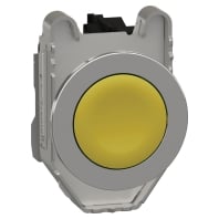 XB4FA51 - Complete push button yellow XB4FA51