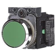 3SU1150-0AB40-1BA0 - Complete push button green 3SU1150-0AB40-1BA0