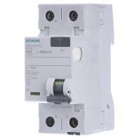 5SV3612-6KL - Residual current breaker 2-p 25/0,3A 5SV3612-6KL