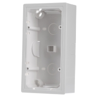 5TG2902 - Surface mounted housing 2-gang white 5TG2902