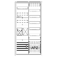 BA27FB - Equipped meter cabinet IP31 1100x550mm BA27FB