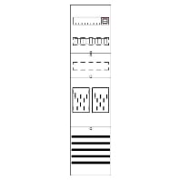 BF17A2XAM - Meter panel 2 kWh-meters 0 rows BF17A2XAM