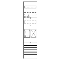 BF17B11 - Meter panel 1 kWh-meters 0 rows BF17B11