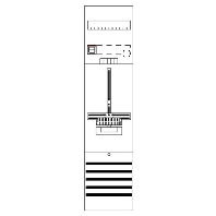 DF17Q1 - Meter panel 1 kWh-meters 0 rows DF17Q1