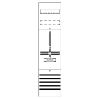 FD17 - Meter panel 1 kWh-meters 0 rows FD17