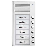 PAK06-EN - Door station door communication 6-button PAK06-EN