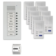 PPUF09-EN/02 - Door station set 9 phones PPUF09-EN/02