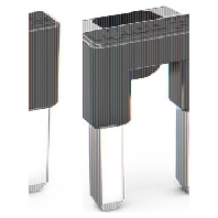 221-941 (5 Stück) - Cross-connector for terminal block 2-p 221-941