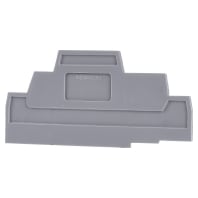 280-303 - End/partition plate for terminal block 280-303