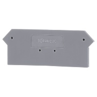 280-316 (25 Stück) - End/partition plate for terminal block 280-316