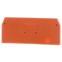 280-326 - End/partition plate for terminal block 280-326