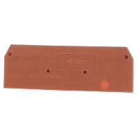 281-335 - End/partition plate for terminal block 281-335