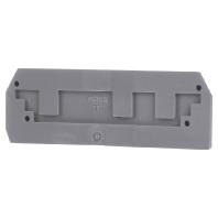 282-308 - End/partition plate for terminal block 282-308
