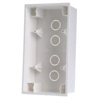 1002838 - Surface mounted housing 1-gang white 1002838