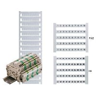 DEK 5 FWZ U,V,W,N,PE (500 Stück) - Label for terminal block 5mm white DEK 5 FWZ U,V,W,N,PE