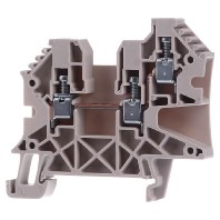 WDU 4/ZR - Feed-through terminal block 6,1mm 32A WDU 4/ZR