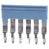 ZQV 4N/6 BL (20 Stück) - Cross-connector for terminal block 6-p ZQV 4N/6 BL